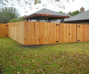 6ft wood privacy fence